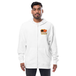 EYE LOVE WG93 - Unisex fleece zip up hoodie