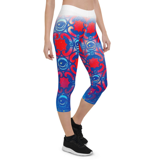 MoroccanEYEZ Capri Leggings