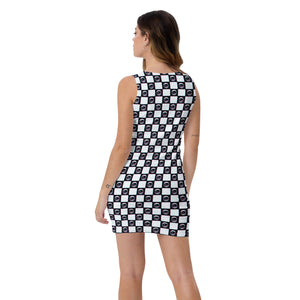 Checkered Eyez - Sublimation Cut & Sew Dress