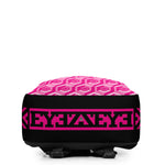 Pink Eyez Cubed - Minimalist Backpack