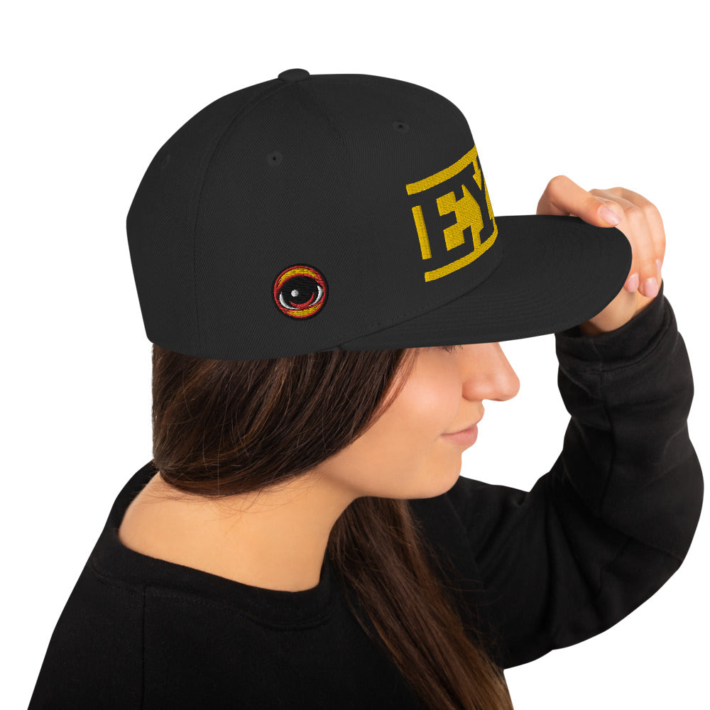 3d Puff EYEZ - Snapback Hat