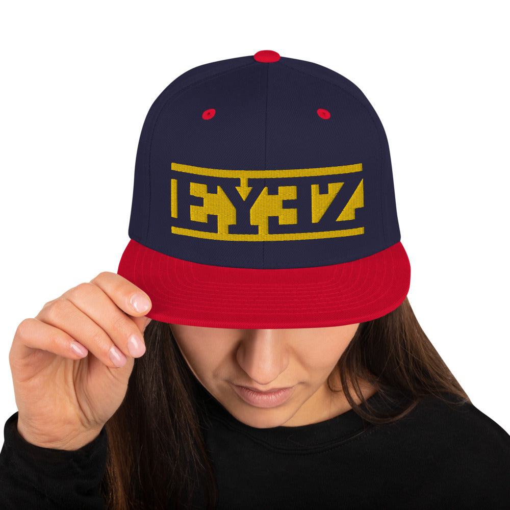 3d Puff EYEZ - Snapback Hat