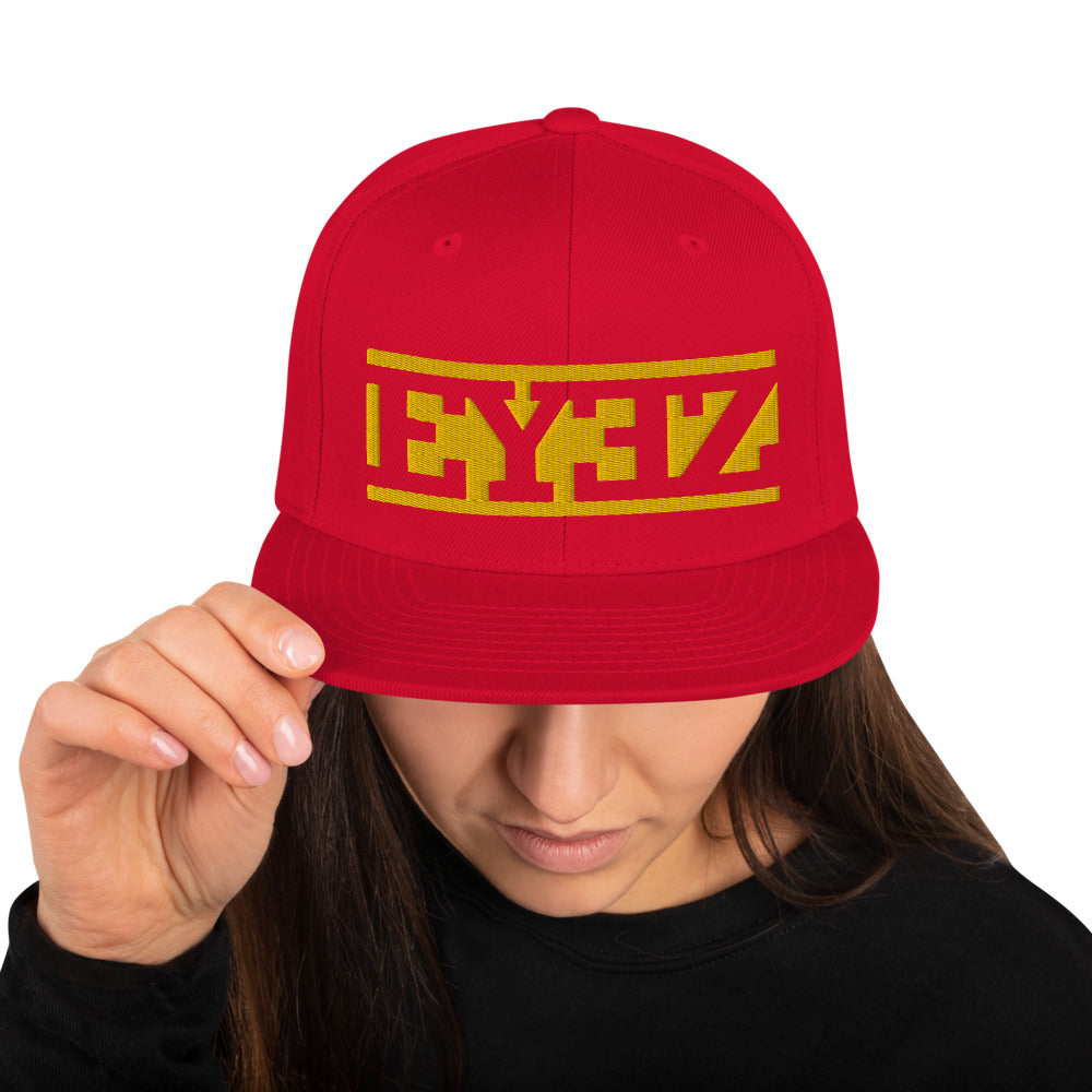 3d Puff EYEZ - Snapback Hat