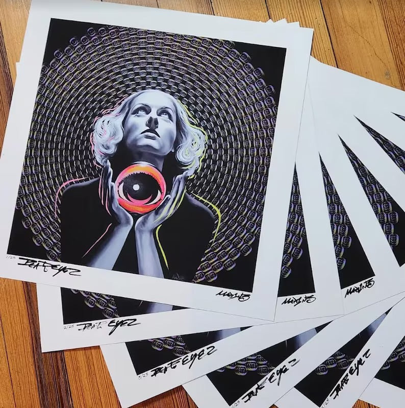 Maxine 13/Eyez MesmerEYEZ 12x12 Print C👁️LLAB👁️RATE