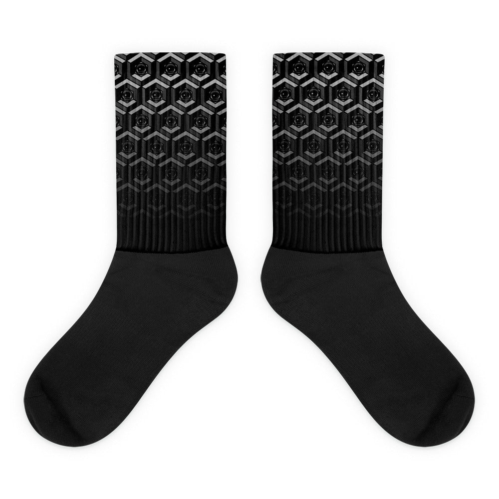 EYEZ Cubed Faded Socks