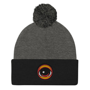 Third EYEZ Pom-Pom Beanie