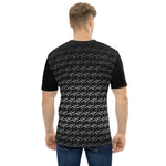 EYEZ Cubed Grey/Black Men's T-shirt paint louis