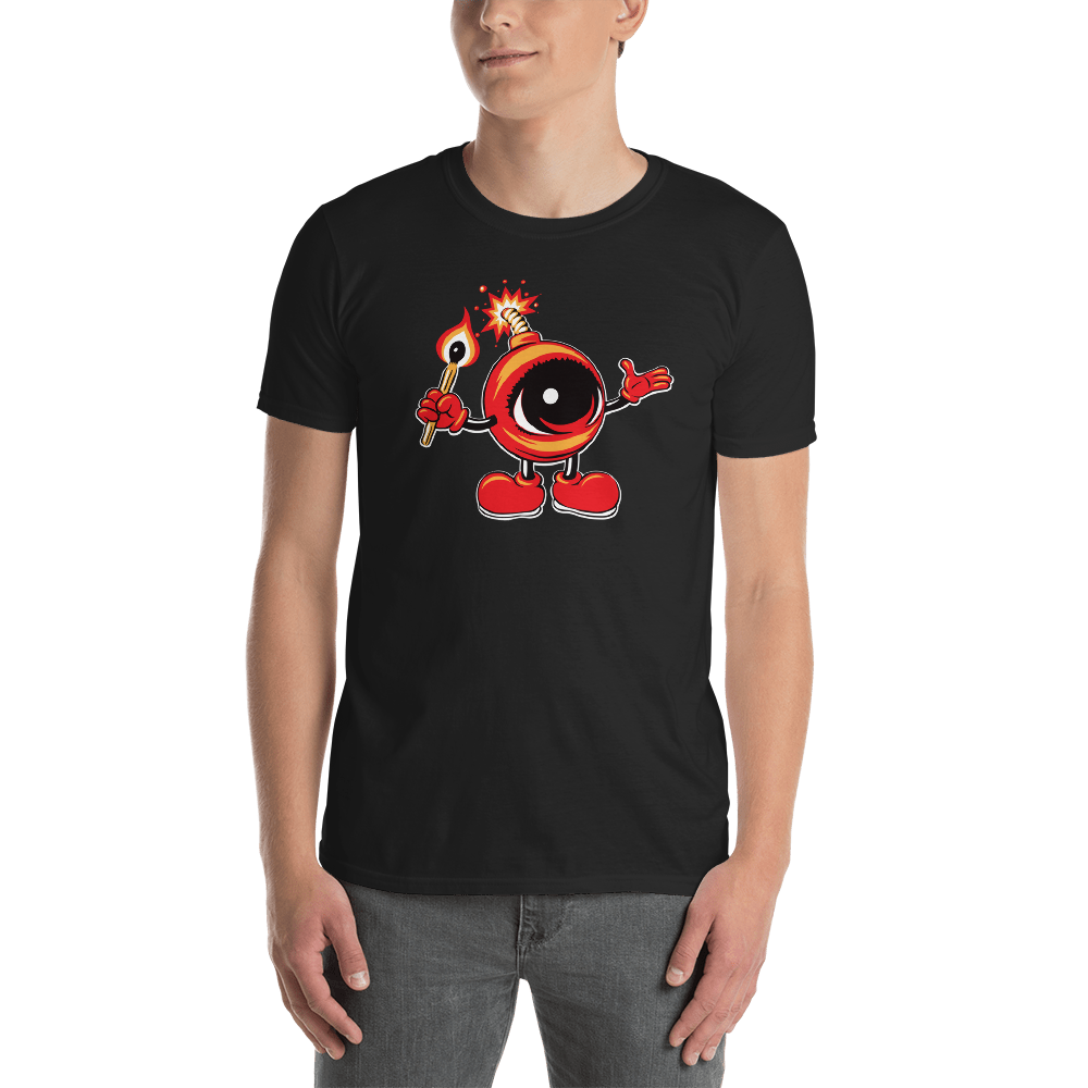 Adult EYEZ BOMBER Short-Sleeve Unisex T-Shirt