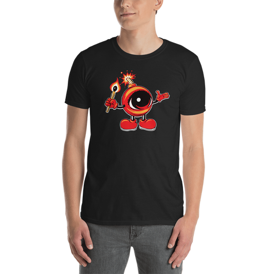 Adult EYEZ BOMBER Short-Sleeve Unisex T-Shirt