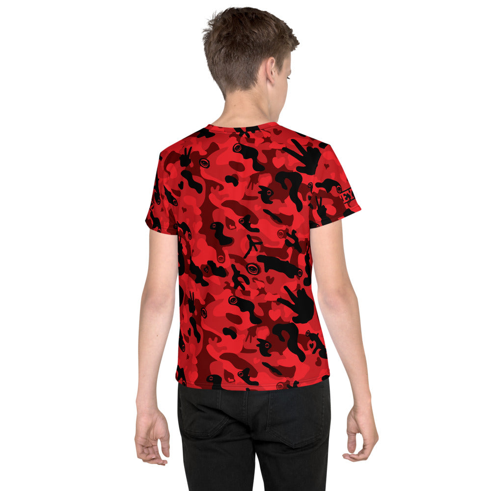 EYEZ PEACEFUL CAMO Youth T-Shirt