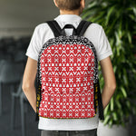 EYEZ Totem Pattern Backpack