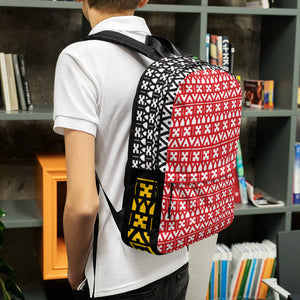 EYEZ Totem Pattern Backpack