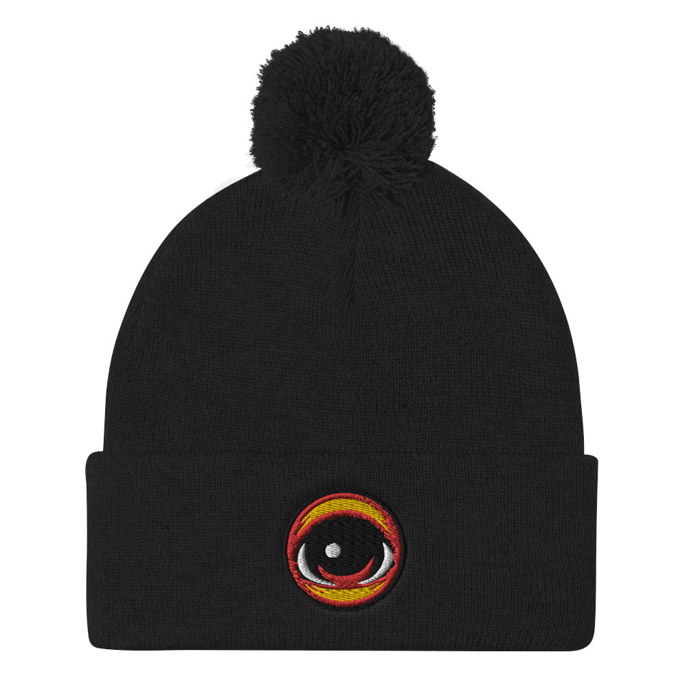 Third EYEZ Pom-Pom Beanie