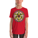 BEEZ are Sacred Mandala - Youth Short Sleeve T-Shirt
