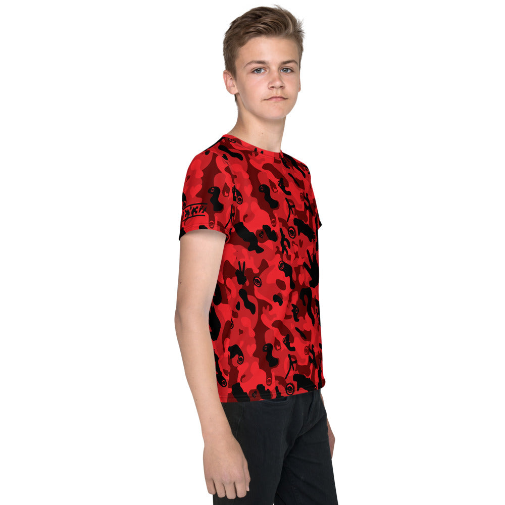 EYEZ PEACEFUL CAMO Youth T-Shirt