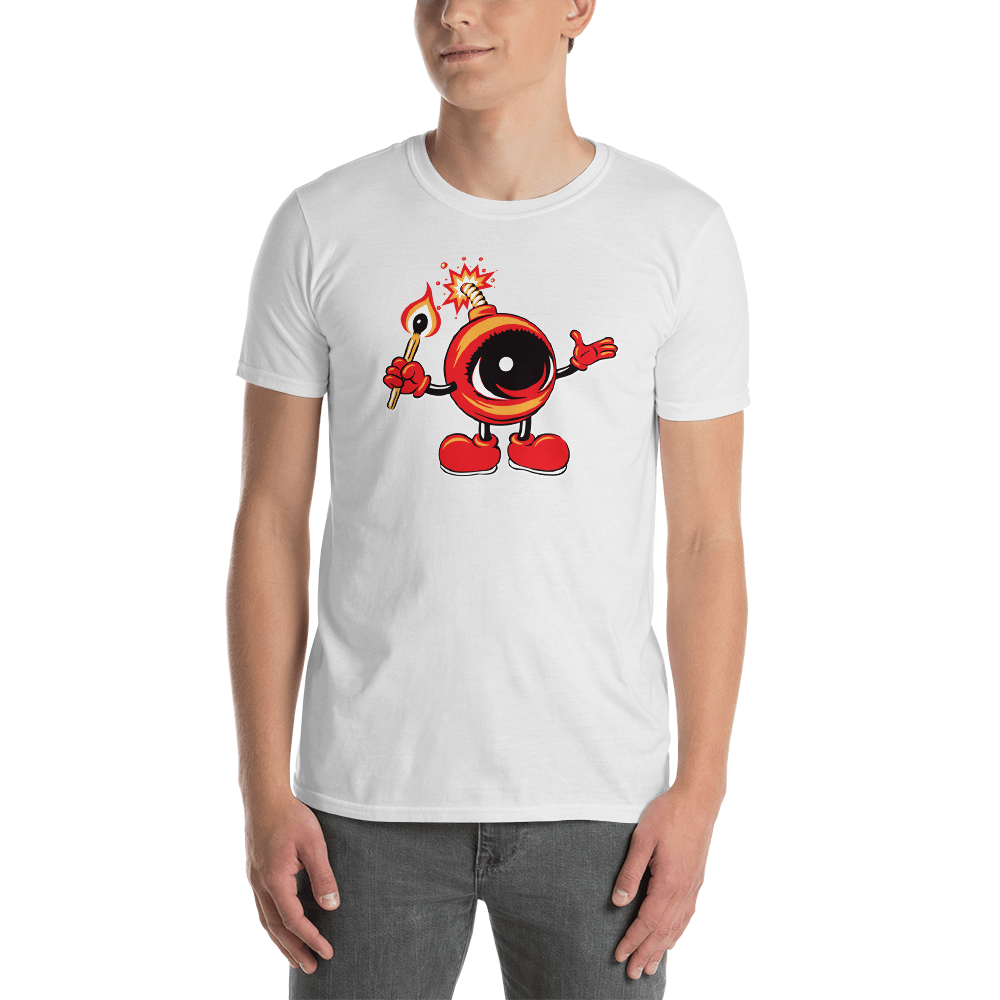 Adult EYEZ BOMBER Short-Sleeve Unisex T-Shirt
