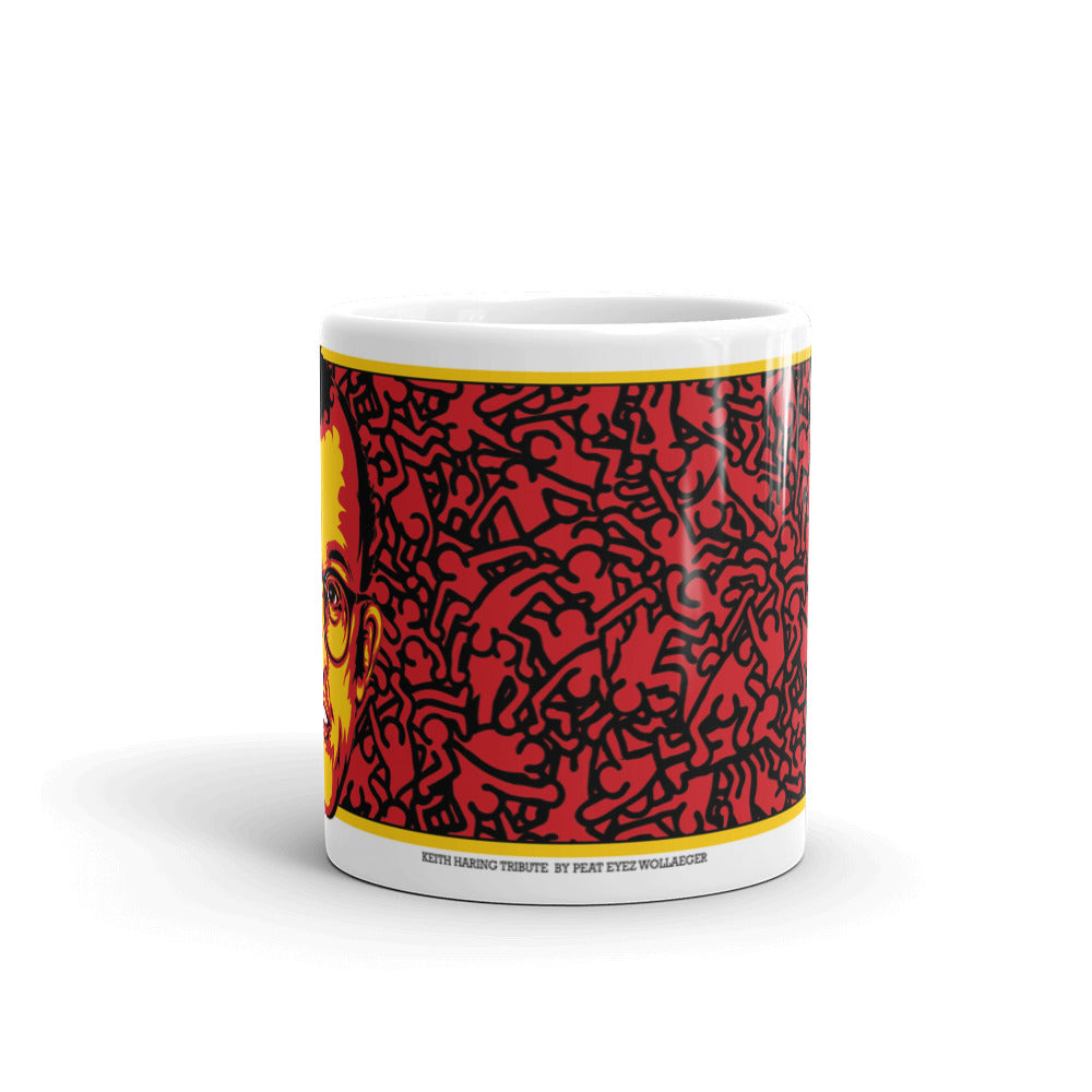 Tribute to Keith Haring Mug