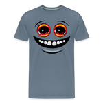 EYEZ Smile - Men's Premium T-Shirt - steel blue
