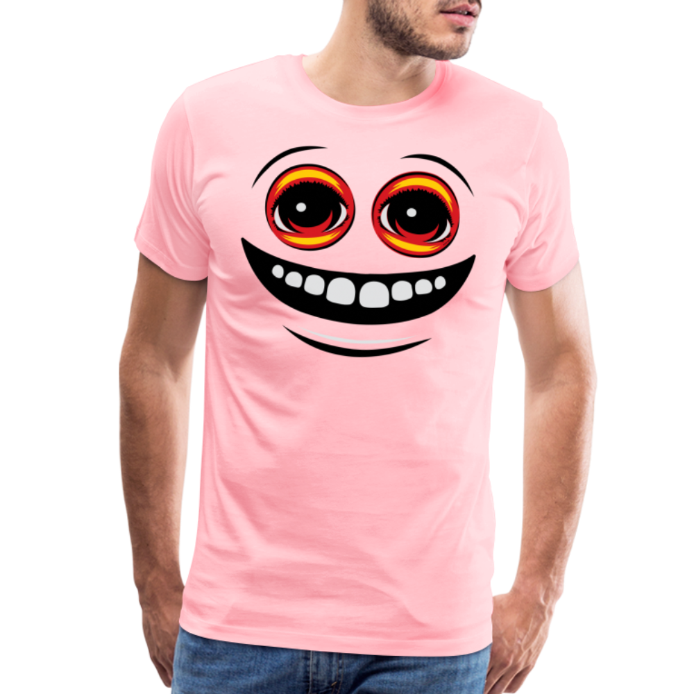 EYEZ Smile - Men's Premium T-Shirt - pink