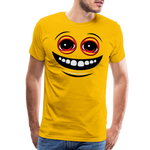 EYEZ Smile - Men's Premium T-Shirt - sun yellow