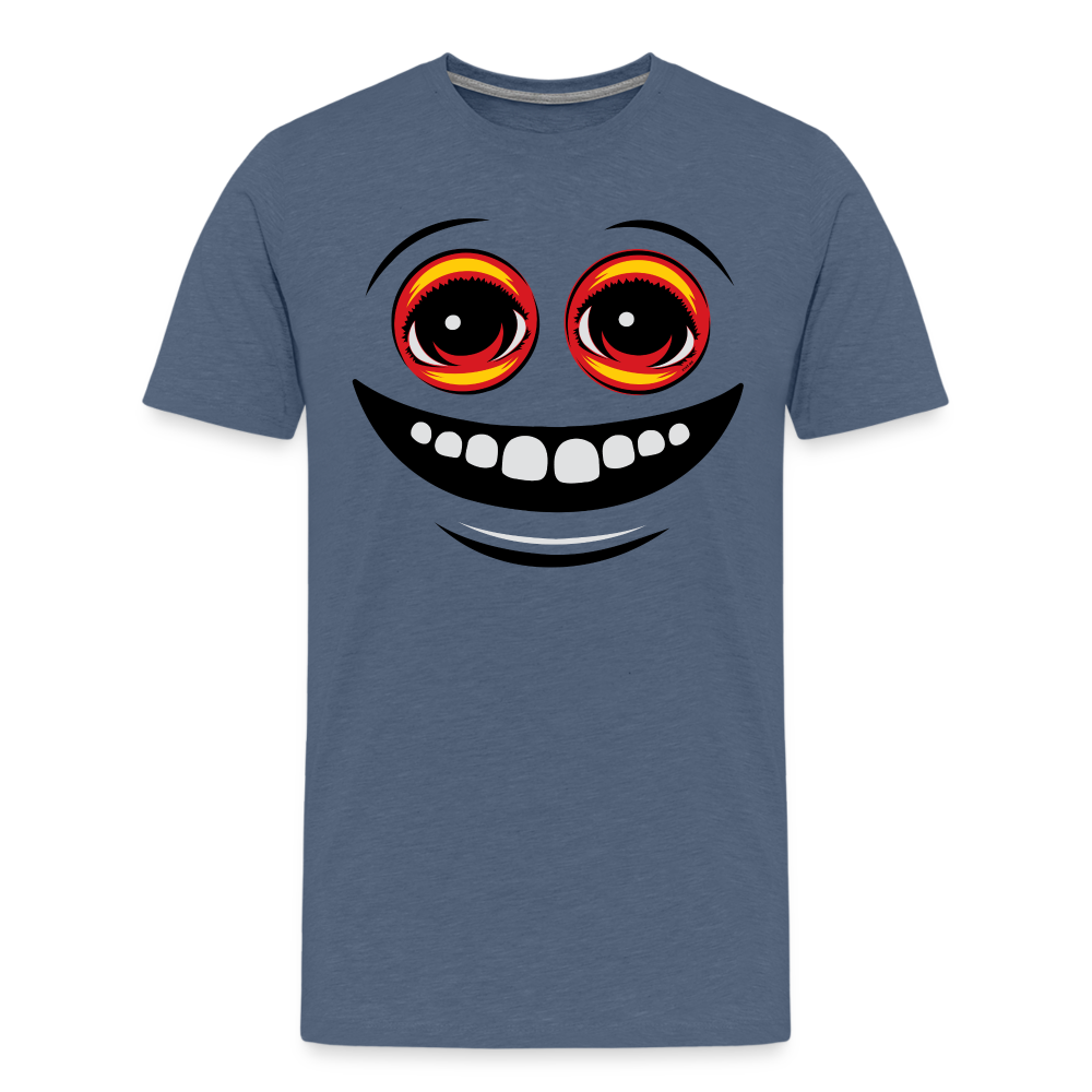 EYEZ Smile - Men's Premium T-Shirt - heather blue