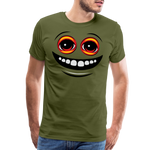 EYEZ Smile - Men's Premium T-Shirt - olive green