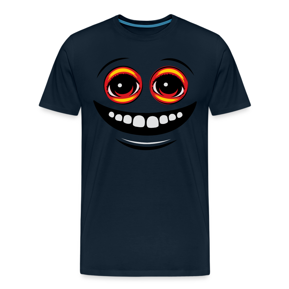 EYEZ Smile - Men's Premium T-Shirt - deep navy