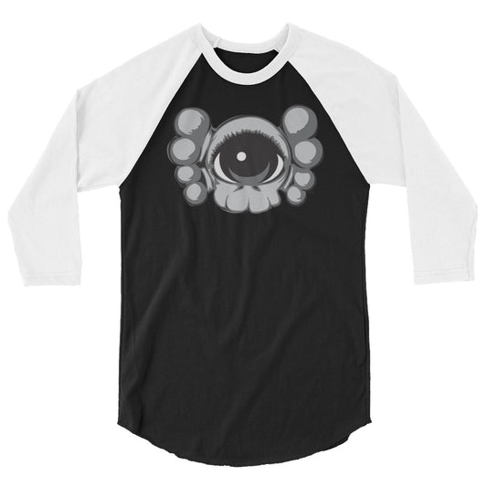 EYEZ KAWZ tribute - 3/4 sleeve raglan shirt