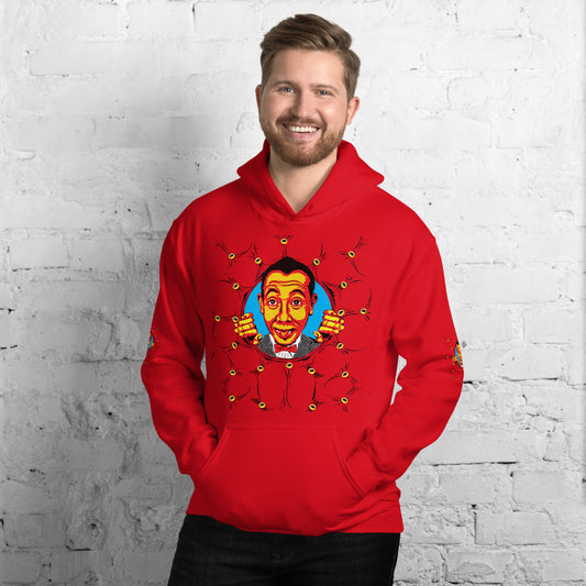 EYE know your are but what am EYE? unisex Hoodie pee wee