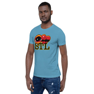 EYE LOVE STL - Short-sleeve unisex t-shirt Available in