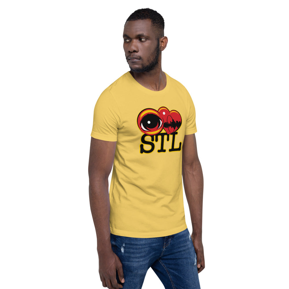 EYE LOVE STL - Short-sleeve unisex t-shirt Available in