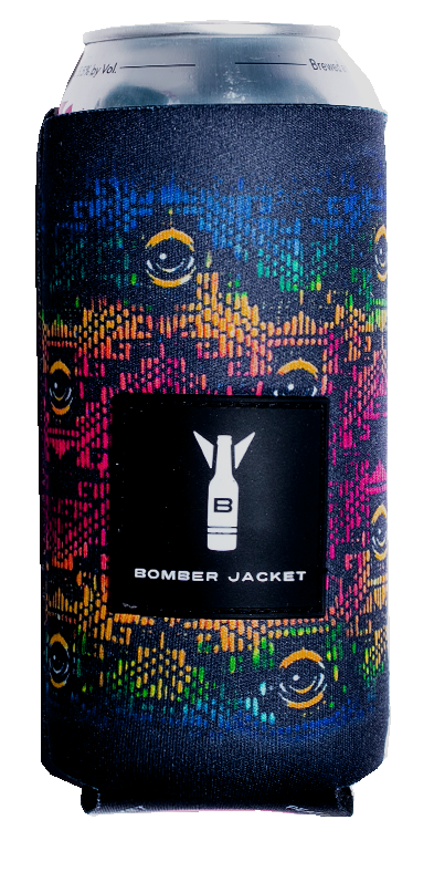 Woven EYEZ 16 oz Drink Coozie - Bomber Jacket