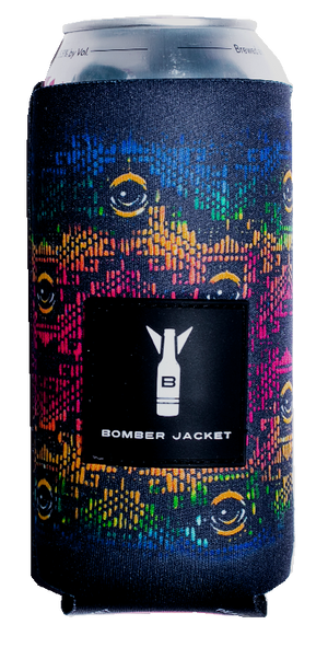 Woven EYEZ 16 oz Drink Coozie - Bomber Jacket